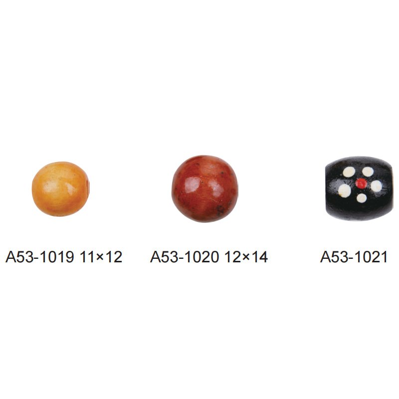 Wooden Beads A53-1019 – Beads, Flakes, Stones & Chains supplied by Liberty Port from Ningbo, China