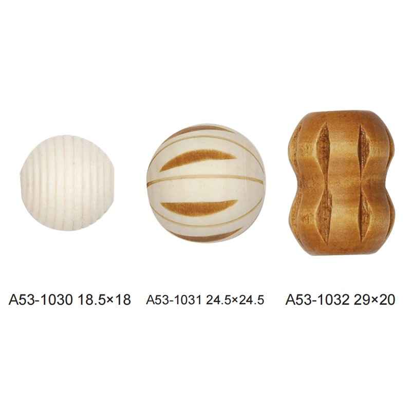 Wooden Beads A53-1030 – Beads, Flakes, Stones & Chains supplied by Liberty Port from Ningbo, China