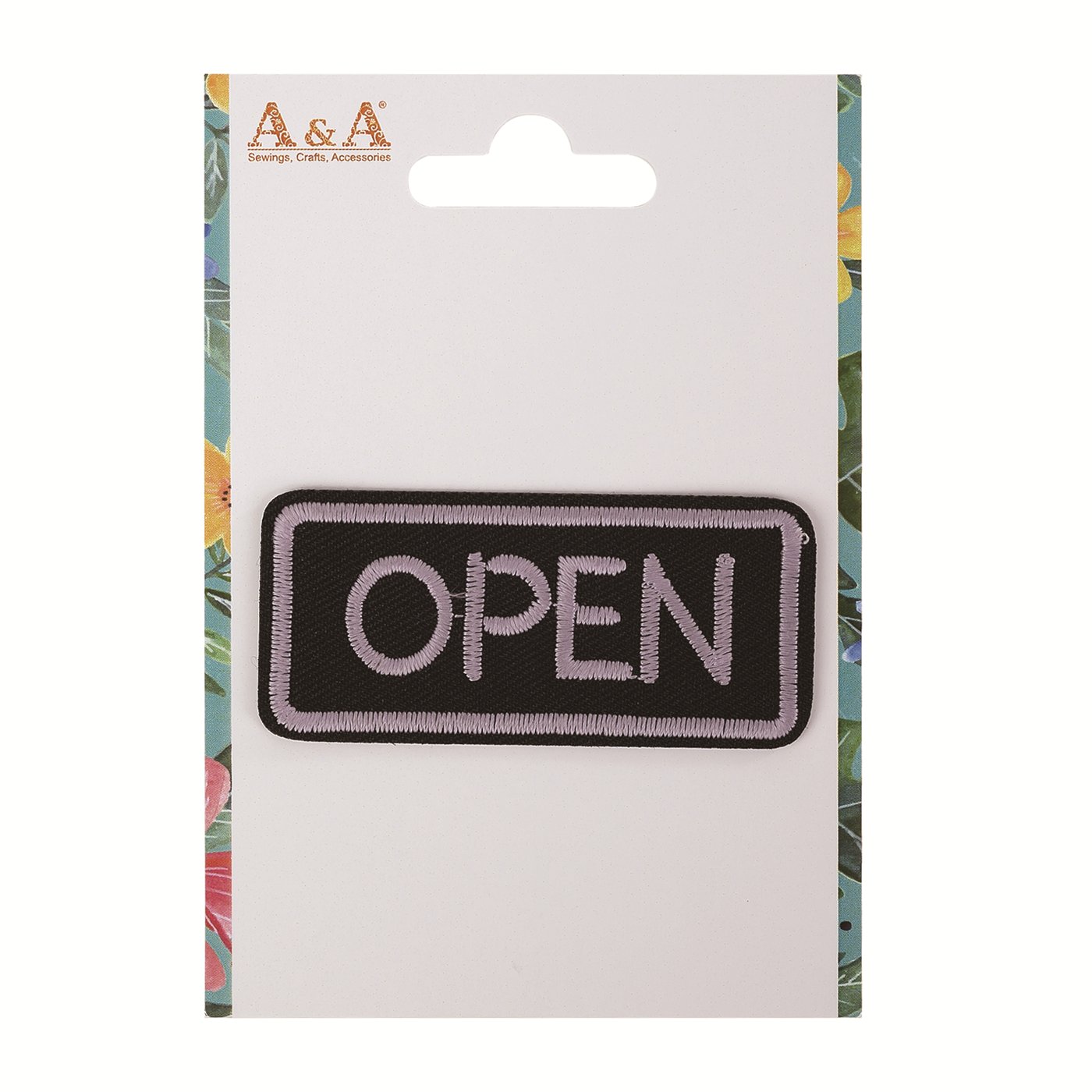 Iron-on Patches A73-9012 – Sewing Notions supplied by Liberty Port from Ningbo, China