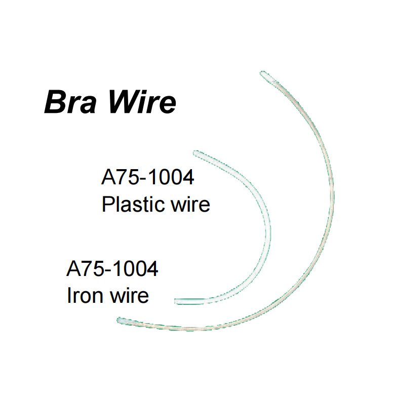 Bra Wire A75-1004 – Bra Accessories & Shoulder Pads supplied by Liberty Port from Ningbo, China