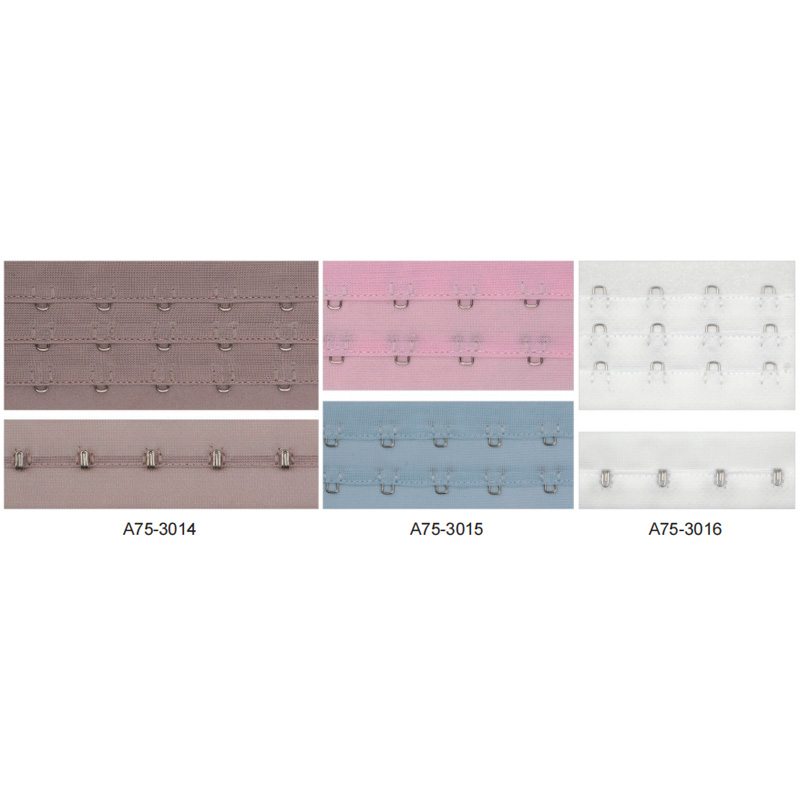 Hook & Eye Tape with Fabric A75-3014