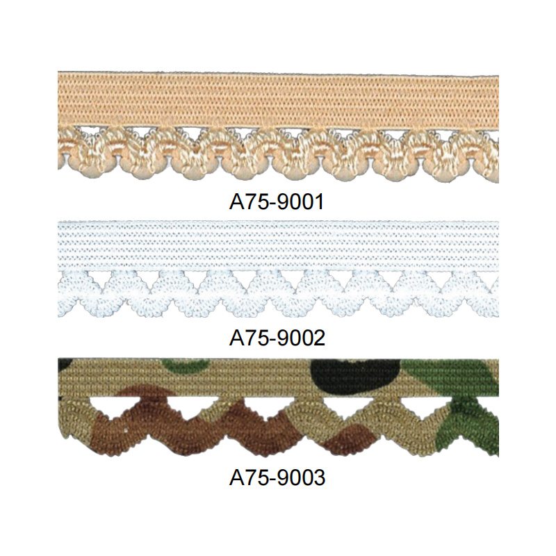 Elastic Tape & Lace for Bra A75-9001