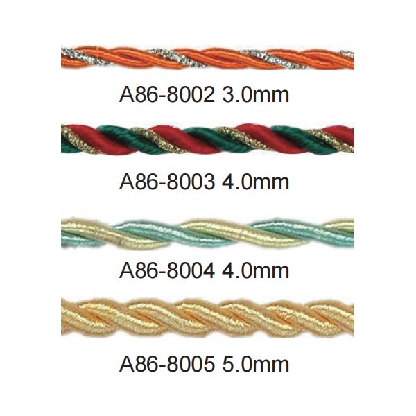 Rope & Cord A86-8002 – Rope supplied by Liberty Port from Ningbo, China