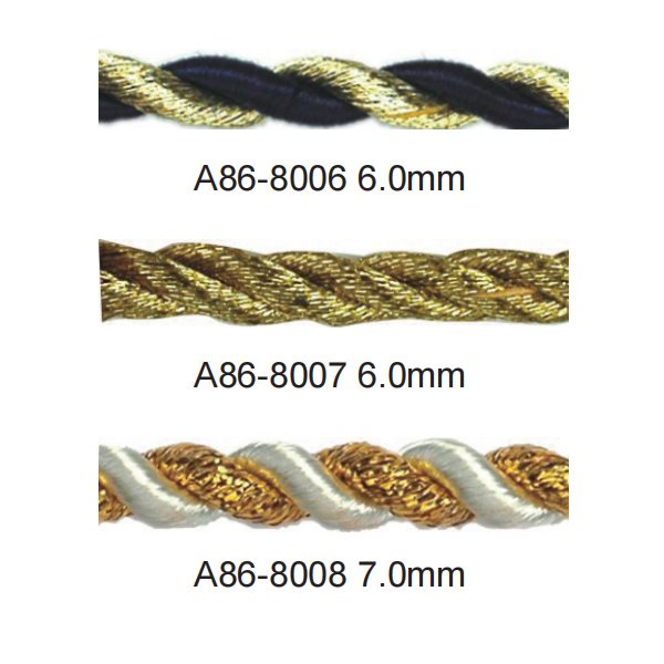 Rope & Cord A86-8006 – Rope supplied by Liberty Port from Ningbo, China