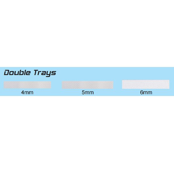 Double Trays 4mm – Ribbon & Tape supplied by Liberty Port from Ningbo, China