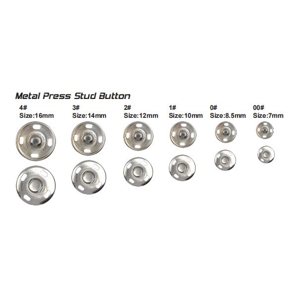 Metal Press Stud Button – Button supplied by Liberty Port from Ningbo, China
