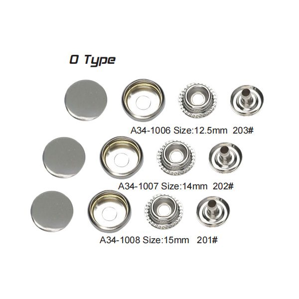 O Type A34-1006 – Button supplied by Liberty Port from Ningbo, China