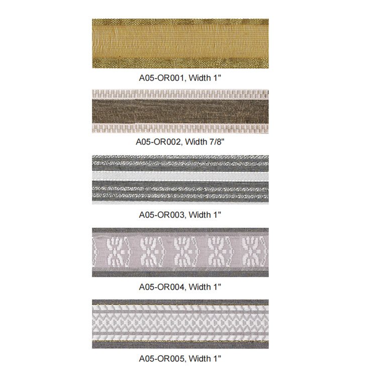 Organza Ribbon A05-OR001 – Ribbon & Tape supplied by Liberty Port from Ningbo, China