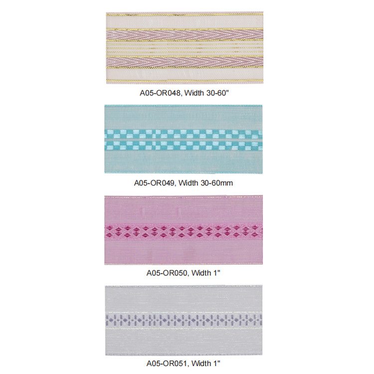 Organza Ribbon A05-OR048 – Ribbon & Tape supplied by Liberty Port from Ningbo, China