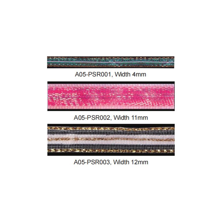 Pull up Sheer Ribbon A05-PSR001 – Ribbon & Tape supplied by Liberty Port from Ningbo, China