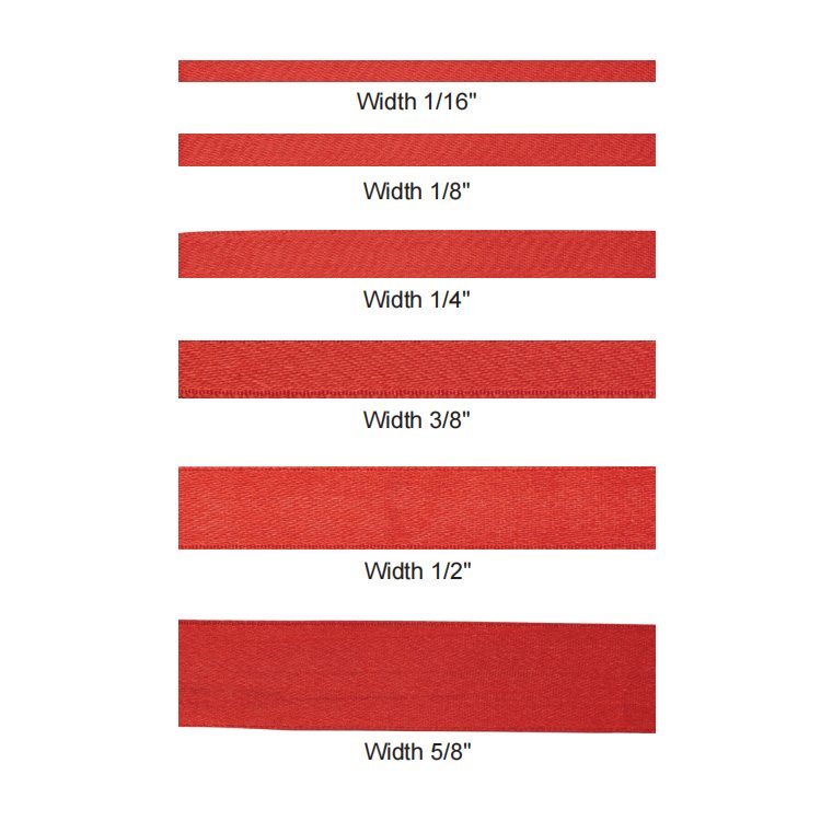 Satin Ribbon Width Width 1 16 – Ribbon & Tape supplied by Liberty Port from Ningbo, China