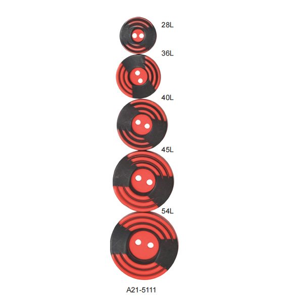 Single Part Resin Button A21-5111 – Button supplied by Liberty Port from Ningbo, China