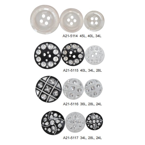 Single Part Resin Button A21-5114 – Button supplied by Liberty Port from Ningbo, China