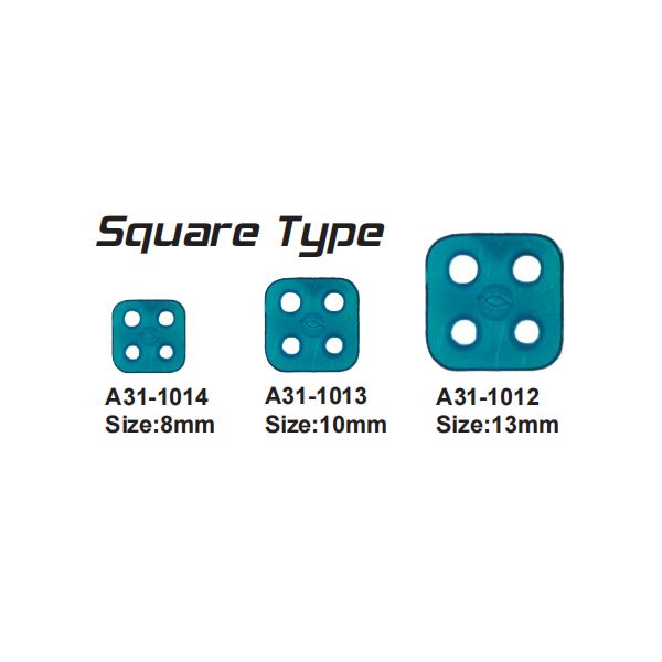 Square Type (Button Square-Type) – Button supplied by Liberty Port from Ningbo, China