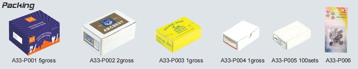 Trouser's Hook and Shirt Hook Packing – Button supplied by Liberty Port from Ningbo, China