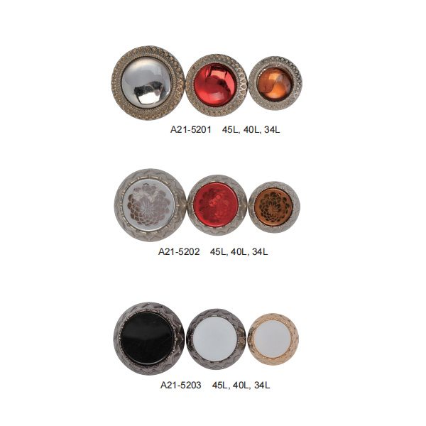 Two Part Resin and ABS Button A21-5201 – Button supplied by Liberty Port from Ningbo, China