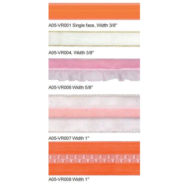 Velvet Ribbon A05-VR001 – Ribbon & Tape supplied by Liberty Port from Ningbo, China